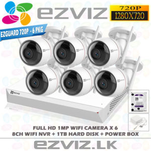 Ezviz 1MP Full HD Wifi 6Ch Outdoor package Brand-EZVIZ