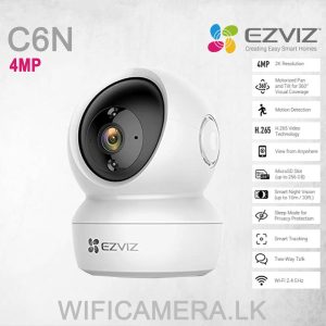 Ezviz-C6N-4MP-Smart-indoor-wifi-rotatable-360-camera-Sri-Lanka
