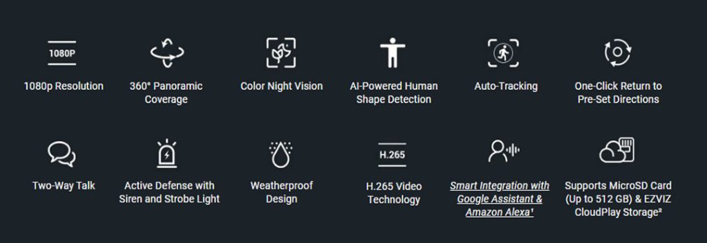 ezviz-H8C-Wifi-camera-specification