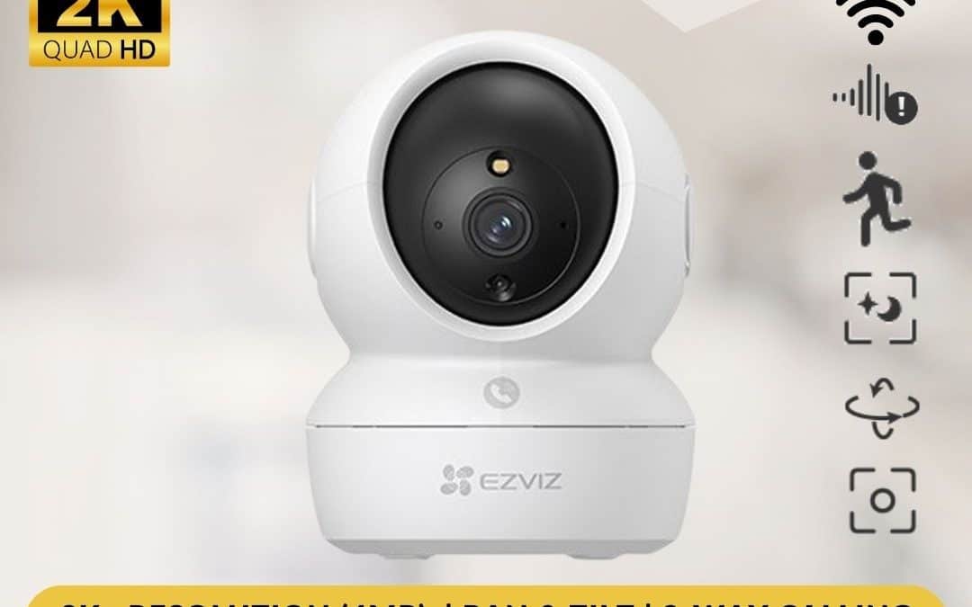 EZVIZ H6C Pro 4MP Baby Monitoring 2 Way Calling Pan Tilt Smart Wifi Camera