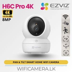 EZVIZ H6c Pro 4k 8MP Pan Tilt Smart Home 8mp wifi Camera