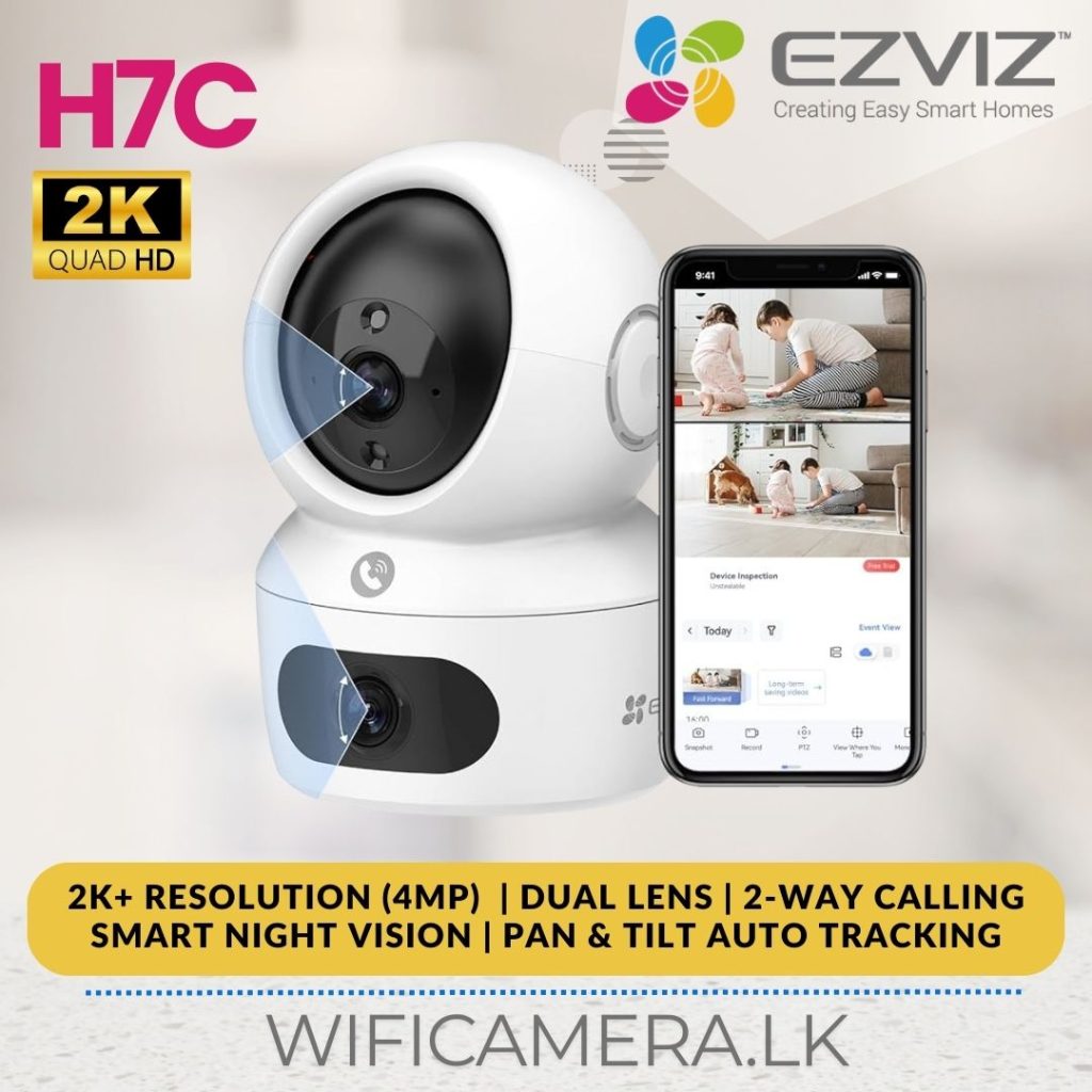 Ezviz H C Mp Dual Lens Wifi Camera Tag Ezviz Security Solutions