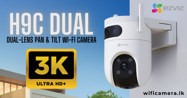 Ezviz H9C Dual lens Wifi Camera Sale Best Price Sri Lanka