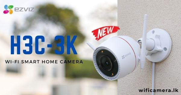 H3c 3K 5mp Wi-Fi Smart Home Camera Sri Lanka