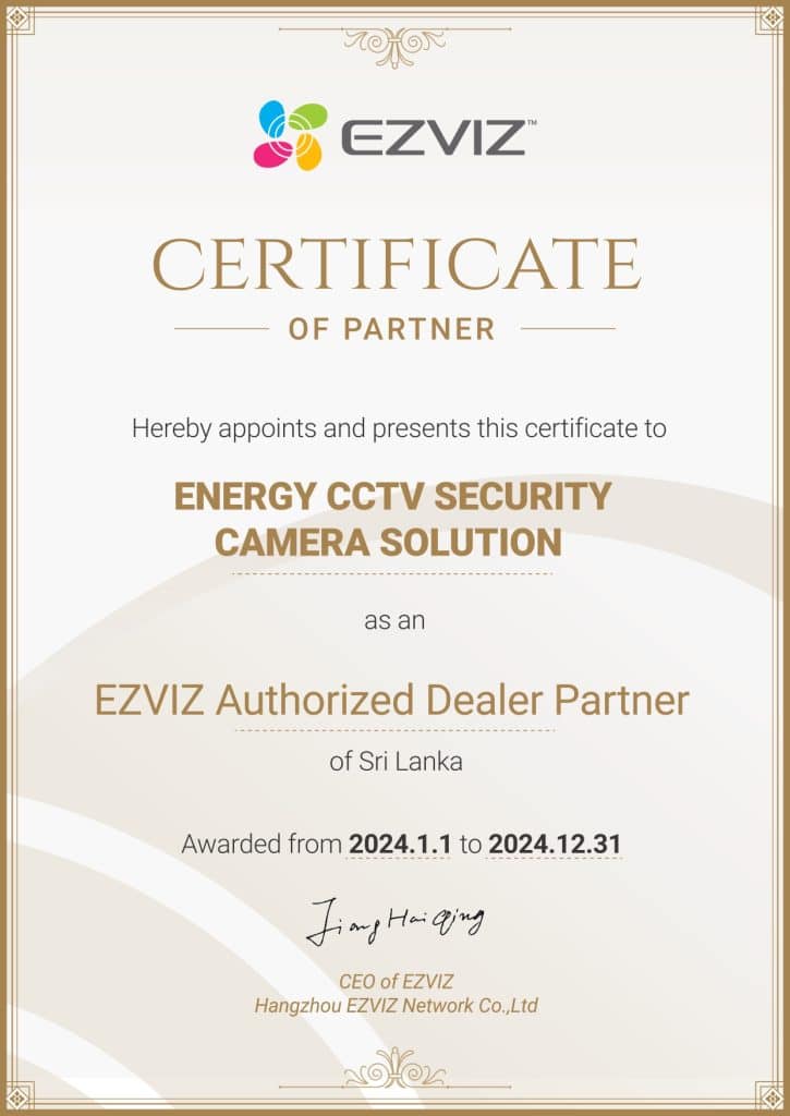 Energy CCTV - ezviz 2024
