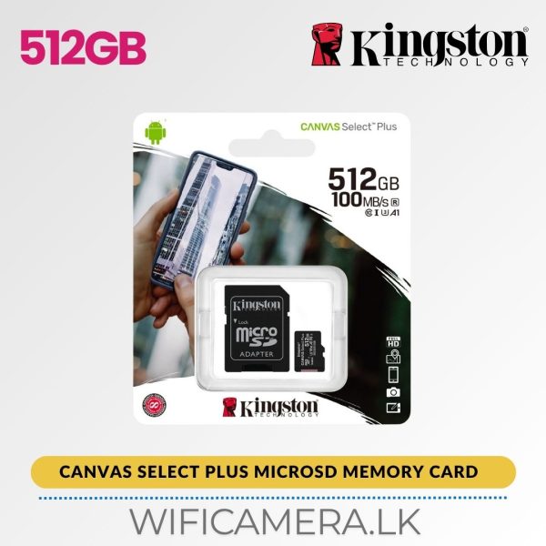 Kingston Original 512GB Class 10 Micro SD Card sale Sri Lanka