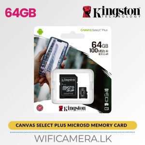 Kingston Original 64GB Class 10 Micro SD Card sale Sri Lanka