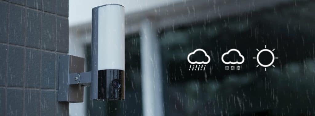EL3 2K Smart Security wifi Camera weatherproof enclosure