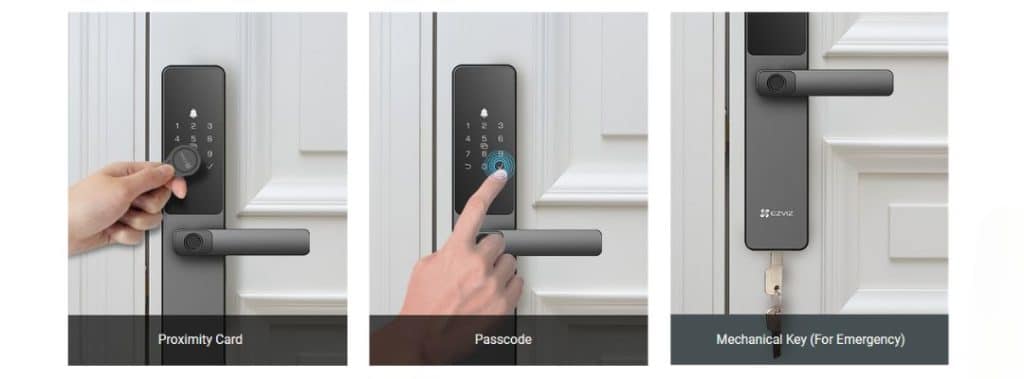 EZVIZ DL05 Smart Door Lock Sale in Sri Lanka Unlock as you prefer