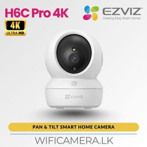EZVIZ H6c Pro 4k Pan Tilt Smart Home 8mp wifi Camera