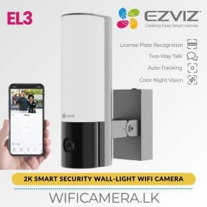 Ezviz EL3 2K Smart Security Wall-Light Wifi Camera