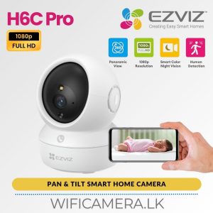 Best EZVIZ H6c Pro 1080P Pan Tilt Color Night Vision Smart Home Wifi Camera