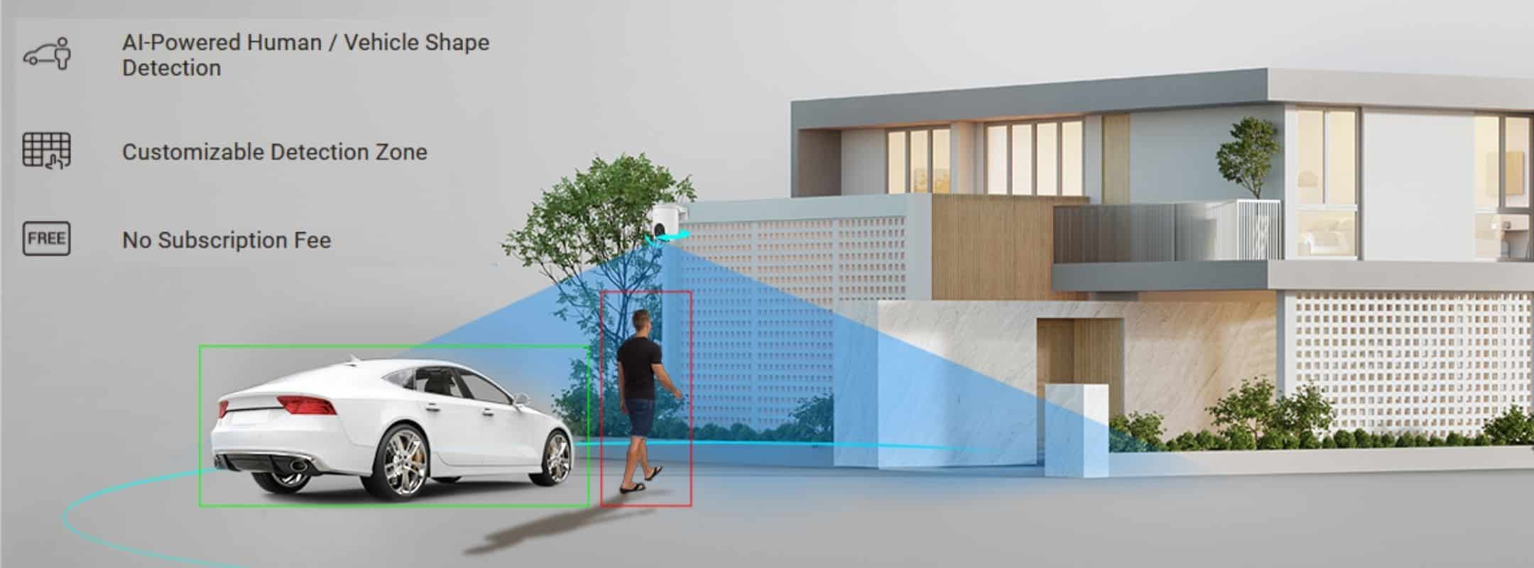 Best Ezviz H8c Pro 4K 8mp Smart Wi-Fi Camera Smarter vision, better detection
