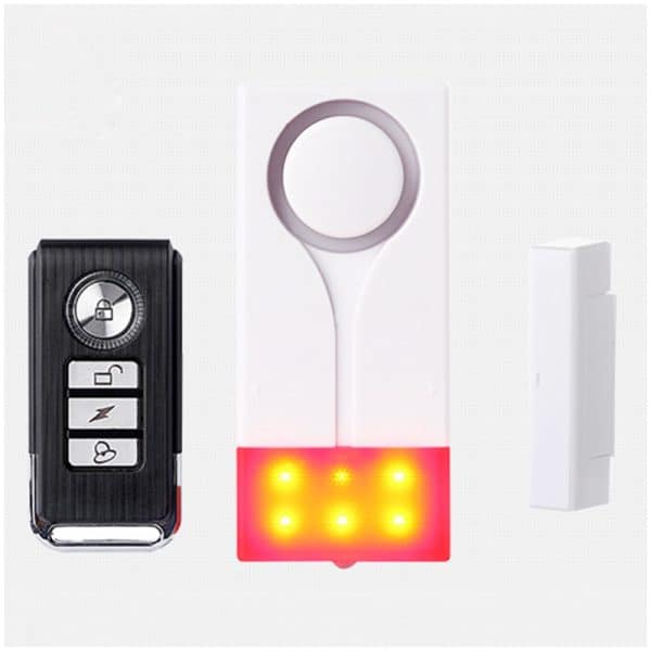 Wireless Security Alarm Red Flash Sound Window Door Magnet Sensor KS-SF18C - Image 2