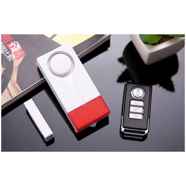 Wireless Security Alarm Red Flash Sound Window Door Magnet Sensor KS-SF18C - Image 5