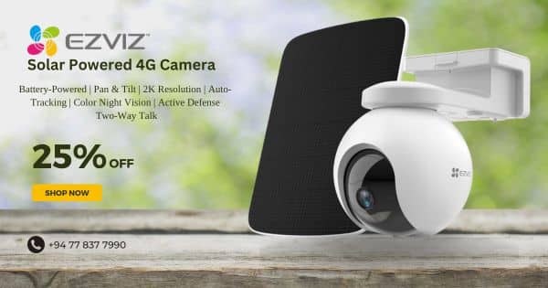 Solar Powered 4G Camera best ezviz hb8 - eb8