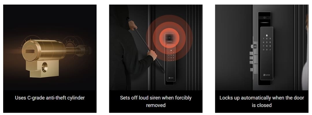 EZVIZ DL50FVS Smart Lock - We make it as safe as possible