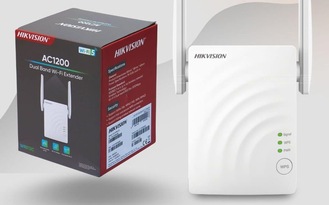 Best Hikvision DS-3WRE12C Dual Band WiFi Extender High-Speed Signal Booster