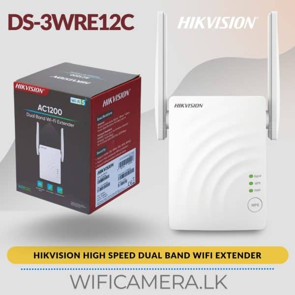 Best Hikvision DS-3WRE12C Dual Band WiFi Extender High-Speed Signal Booster