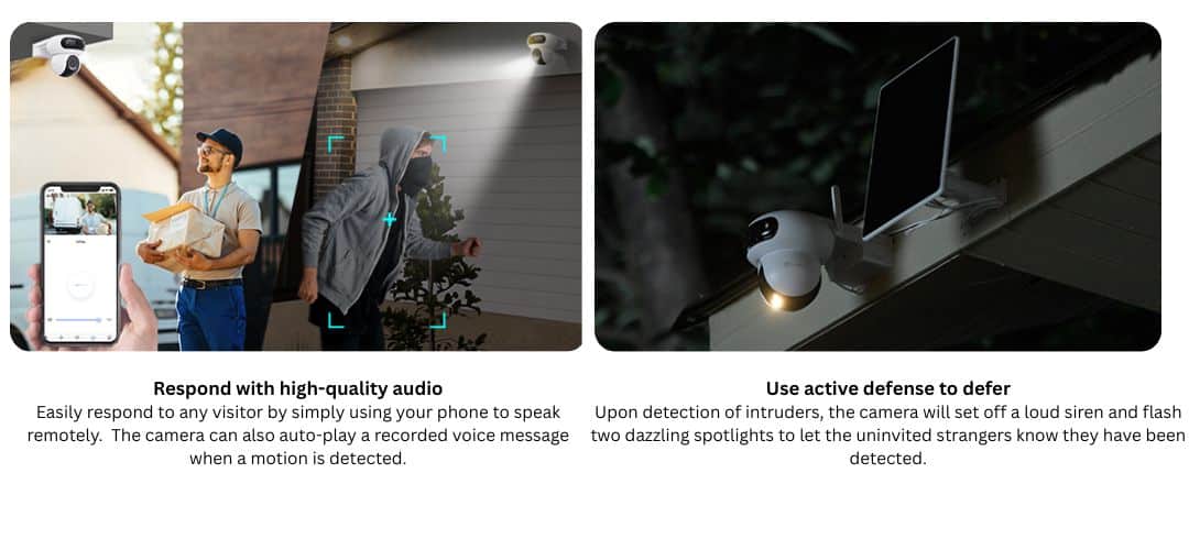 EZVIZ HB90x 2K⁺ high-quality audio