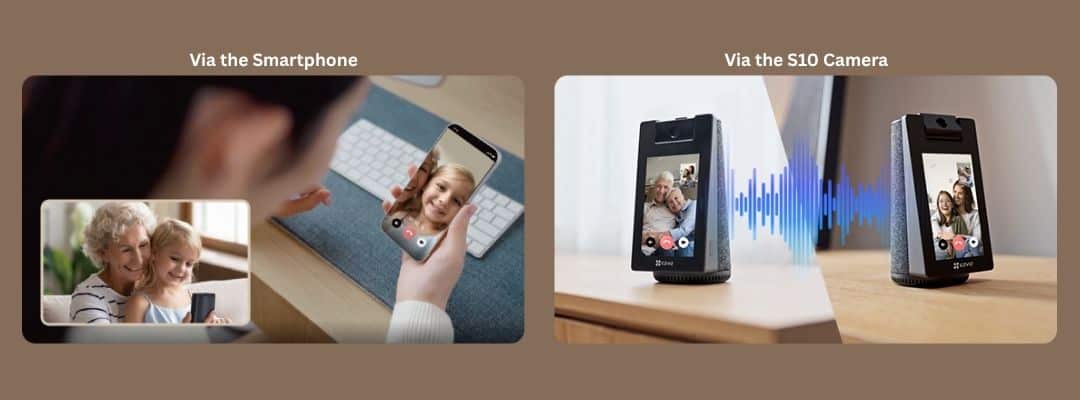 S10 2K+ Smart Video Calling Camera Video calling made easy