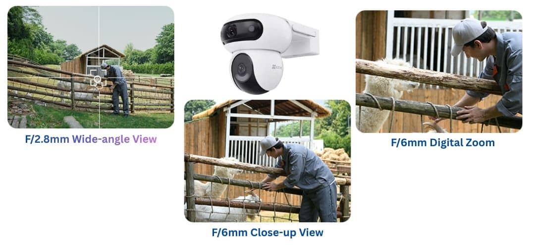 EZVIZ HB90x 2K⁺ close-up views