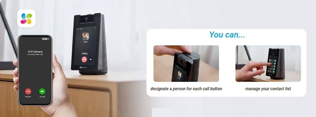 S10 2K+ Smart Video Calling Camera - Personalize your settings