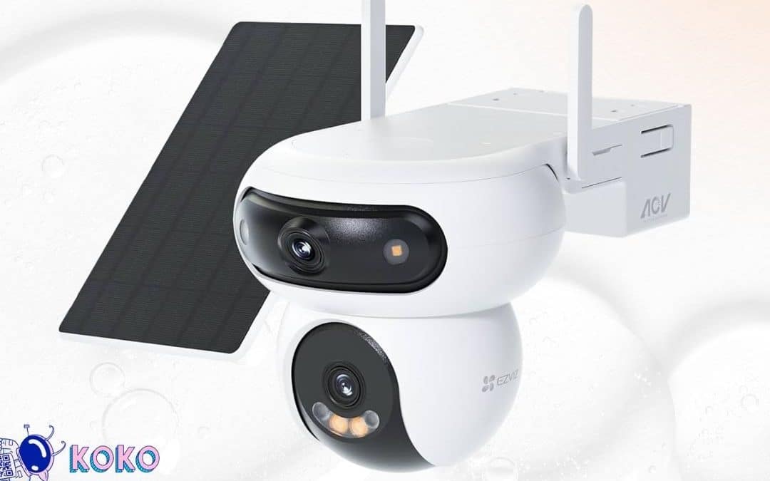 Best EZVIZ HB90x 4G 2K+ Dual-Lens Camera 8W Solar Panel Sale in Sri Lanka