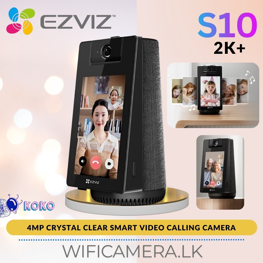 Buy EZVIZ S10 2K+ Smart Video Calling 4mp UHD Camera Crystal Clear Calls & Monitoring