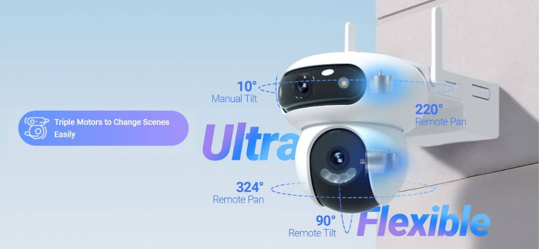 EZVIZ HB90x 2K⁺ Smart robotic power doubled in one