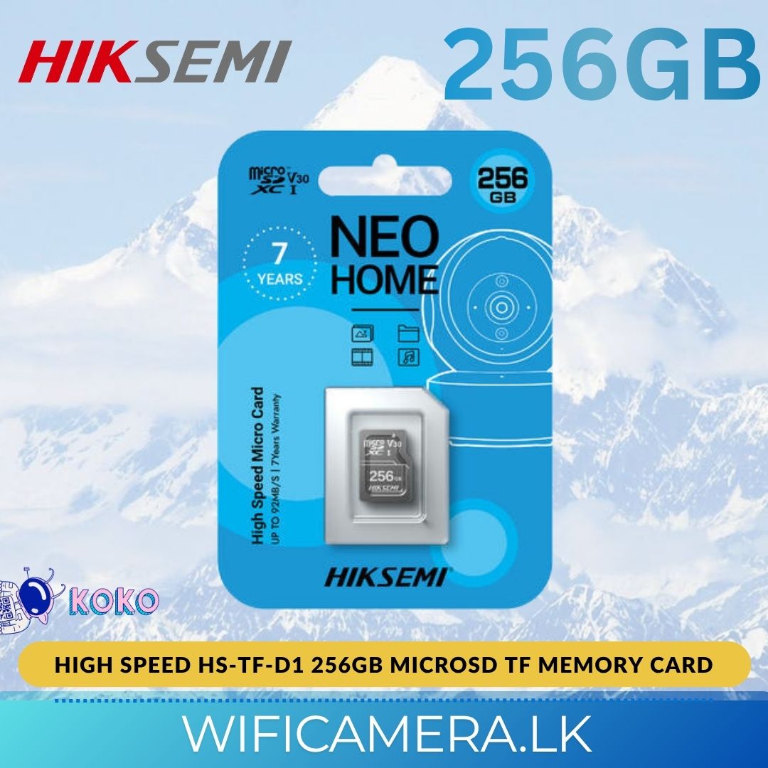 Hiksemi High Speed HS-TF-D1 256GB MicroSD TF Memory Cards