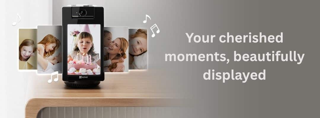 S10 2K+ Smart Video Calling Camera - beautifully displayed