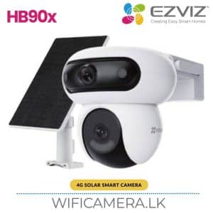 Buy EZVIZ HB90x Dual-Lens All-Day Recording 4G Solar Camera Kit in Sri Lanka