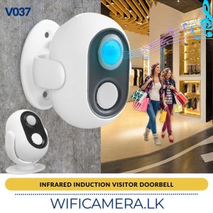 Infrared Induction Visitor Doorbell V037 Sri Lanka