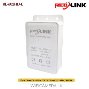 Red-Link DC 12V 2.5A waterproof security camera power supply