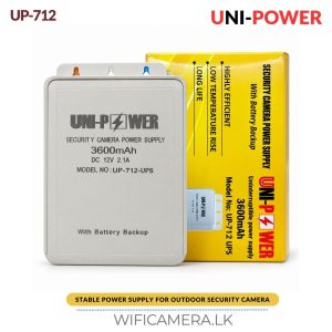 Uni-Power UP-712 12V 2.1A uninterruptible CCTV power supply